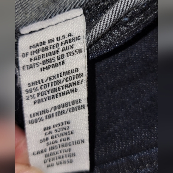 Helmut Lang denim motorcycle jacket women's size S - Picture 3 of 6